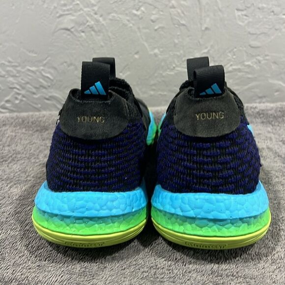 🔥🏀 Adidas Trae Young 2 Trae-TL Solar Green Basketball Shoes Men Sz 9 - EUC - Picture 7 of 11